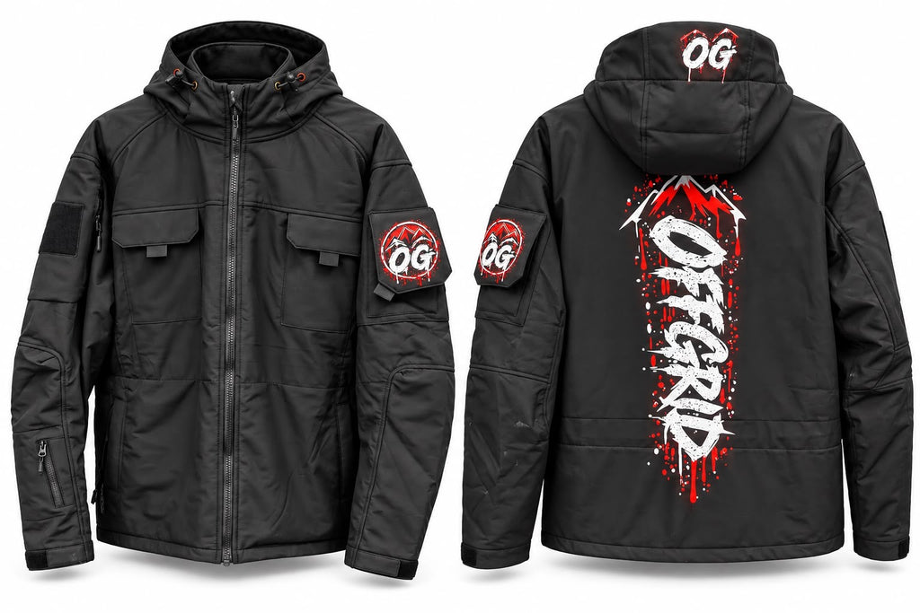 Tactical off grid waterproof jacket