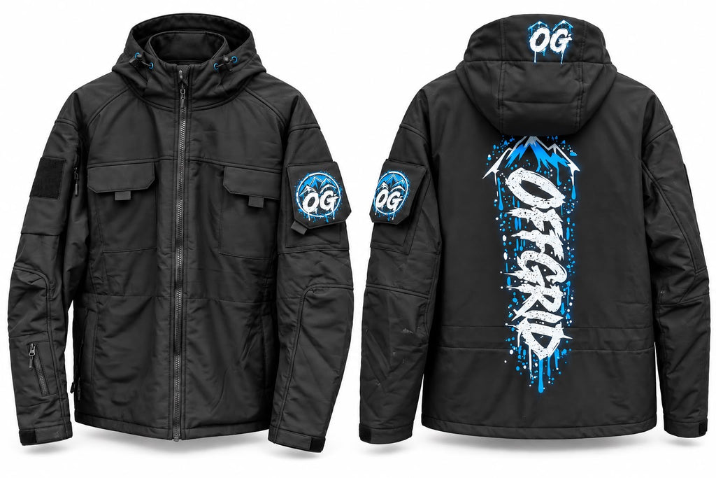 Tactical off grid waterproof jacket
