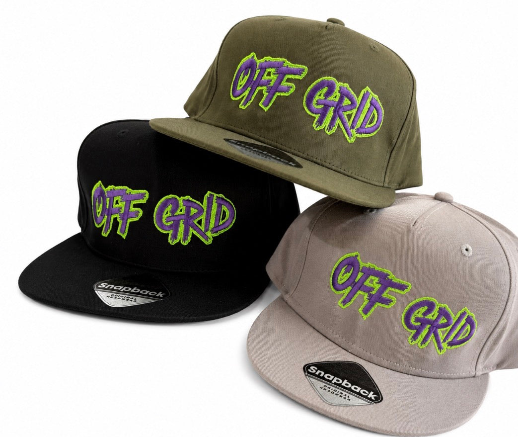 SNAPBACK OFFGRID FLAT CAP