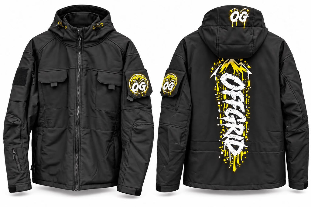 Tactical off grid waterproof jacket