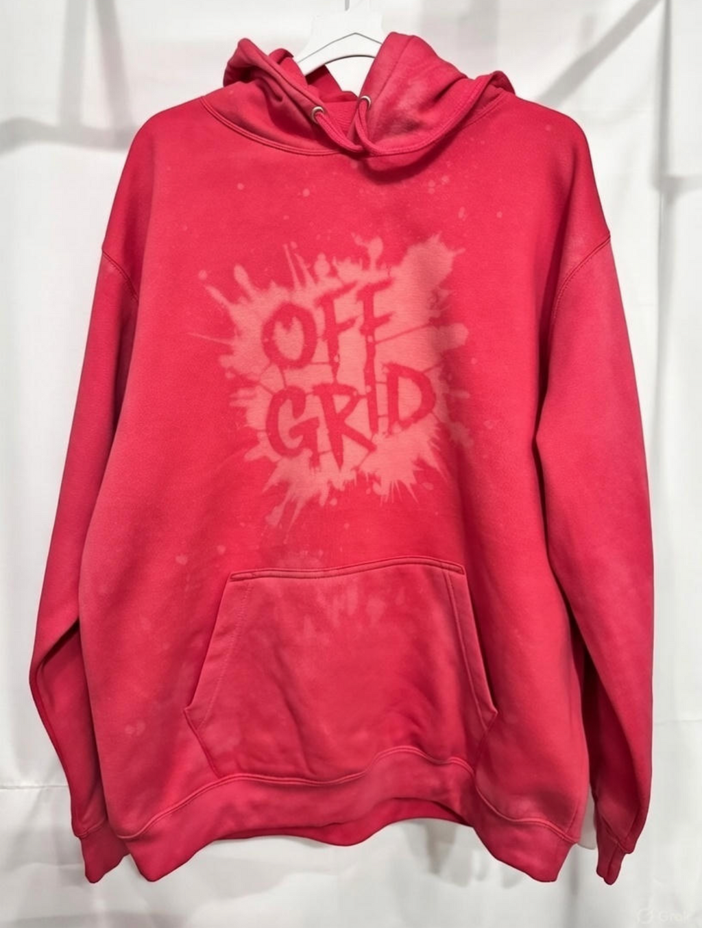 OFF GRID HOODIE IN PINK