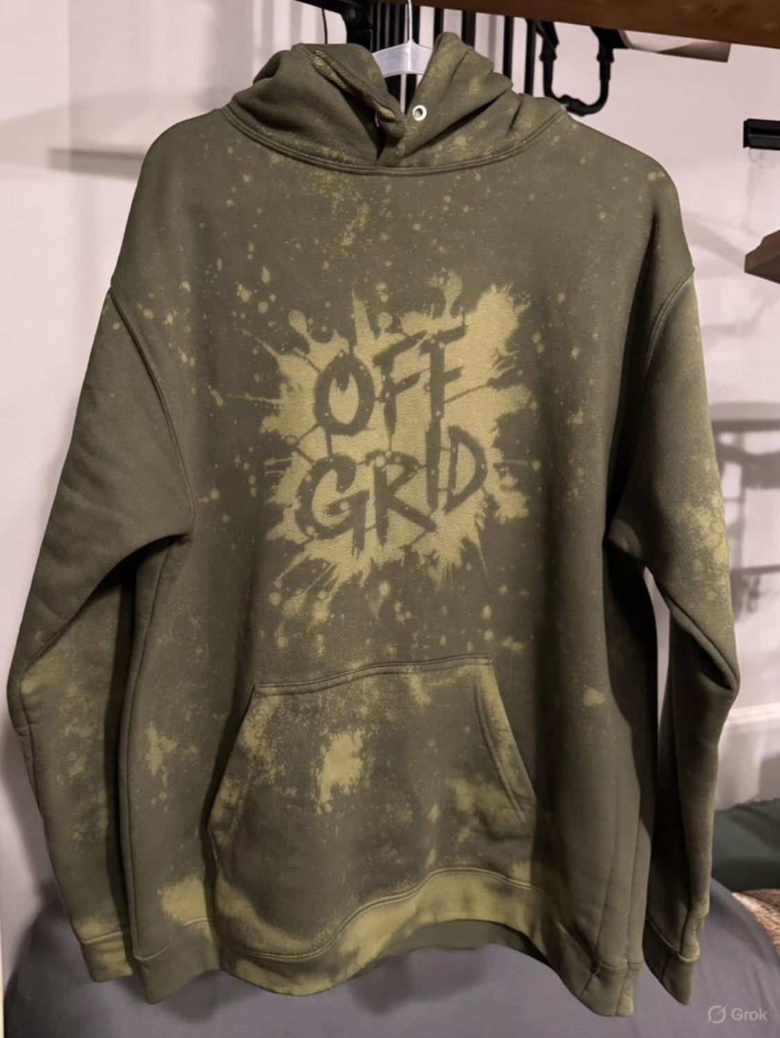 OFF GRID HOODIE KHAKI ADDITION