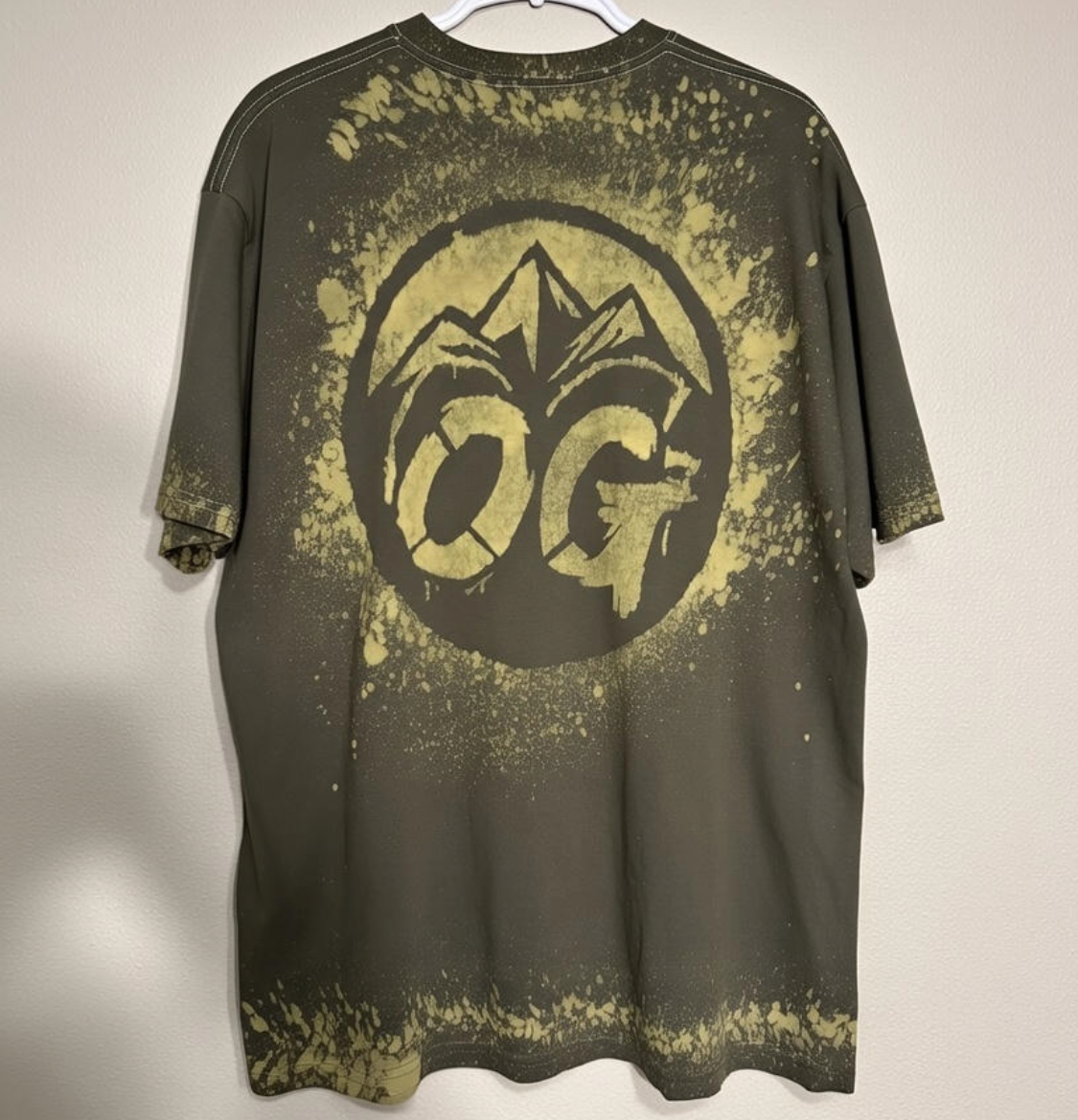 OFF GRID KHAKI OVERSIZED T SHIRT